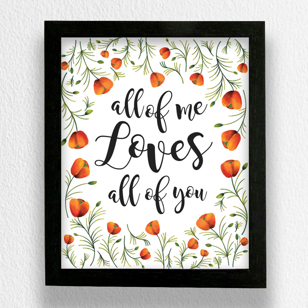 All Of Me - Art Frame