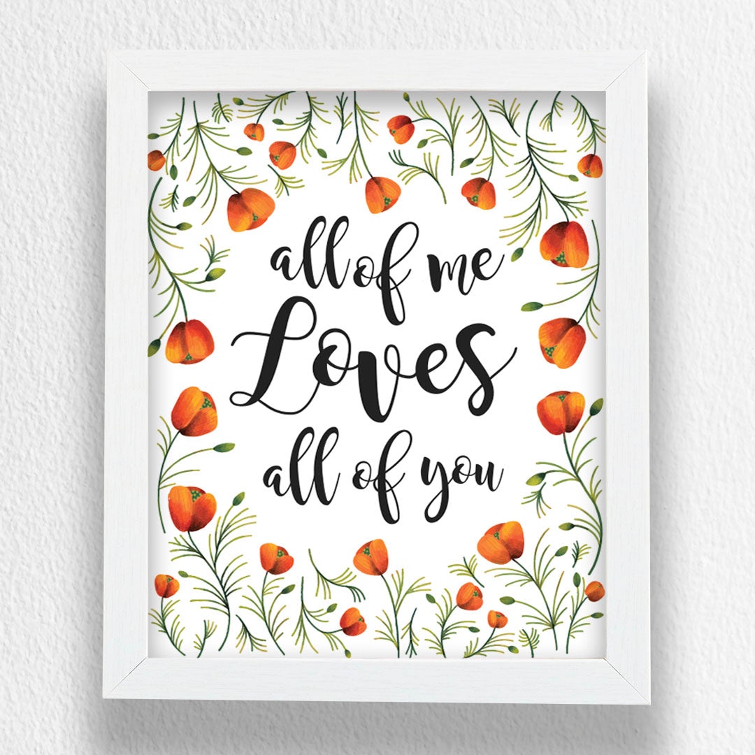 All Of Me - Art Frame