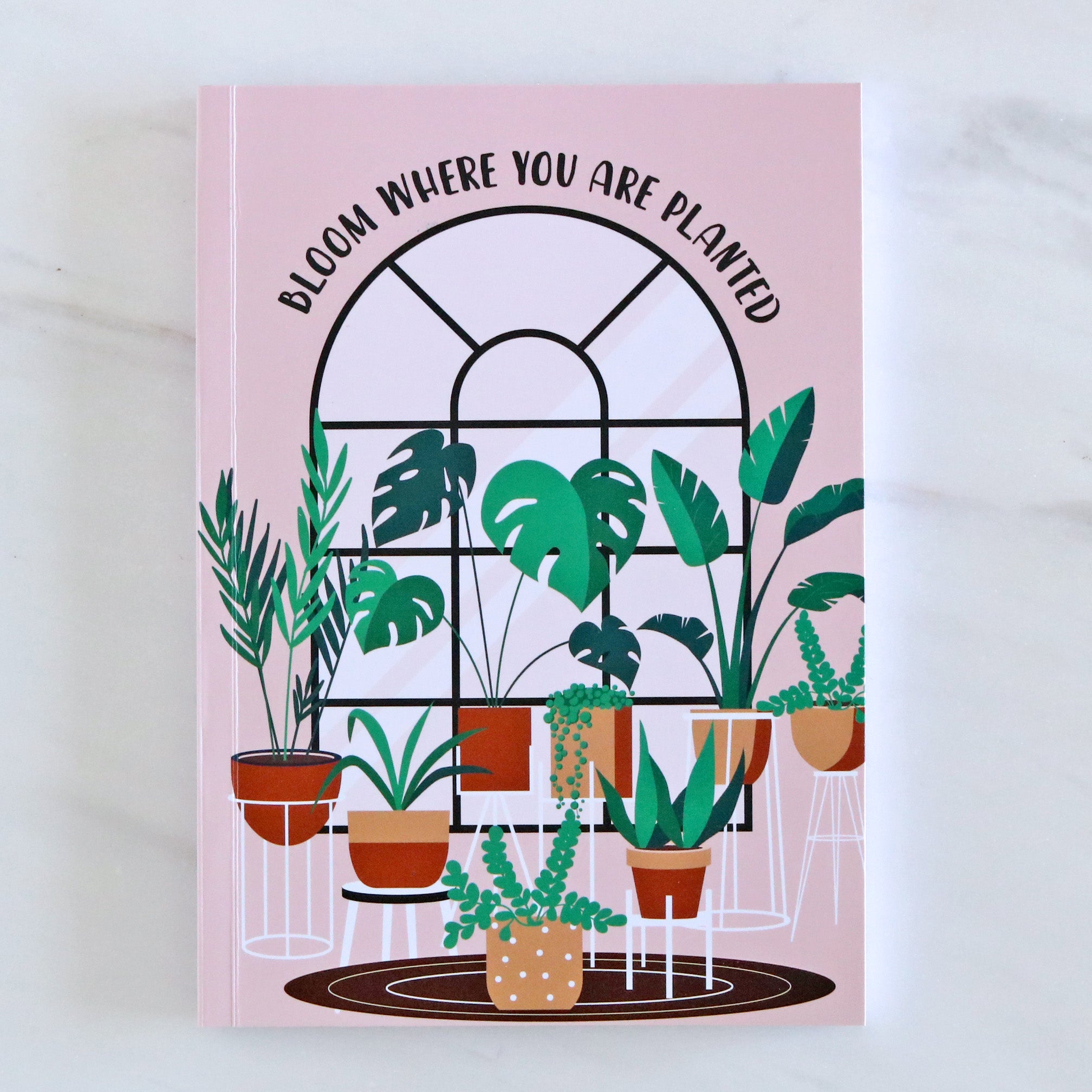 Meal Planner & Set of 2 Notebooks - Spring Season & Blooming Day