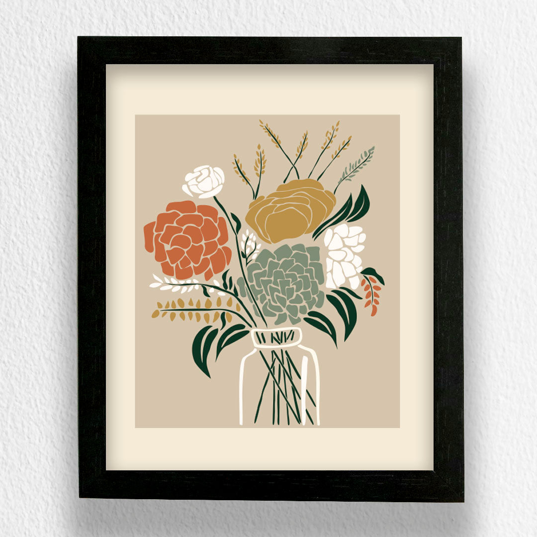 Trendy Floral - Art Frame