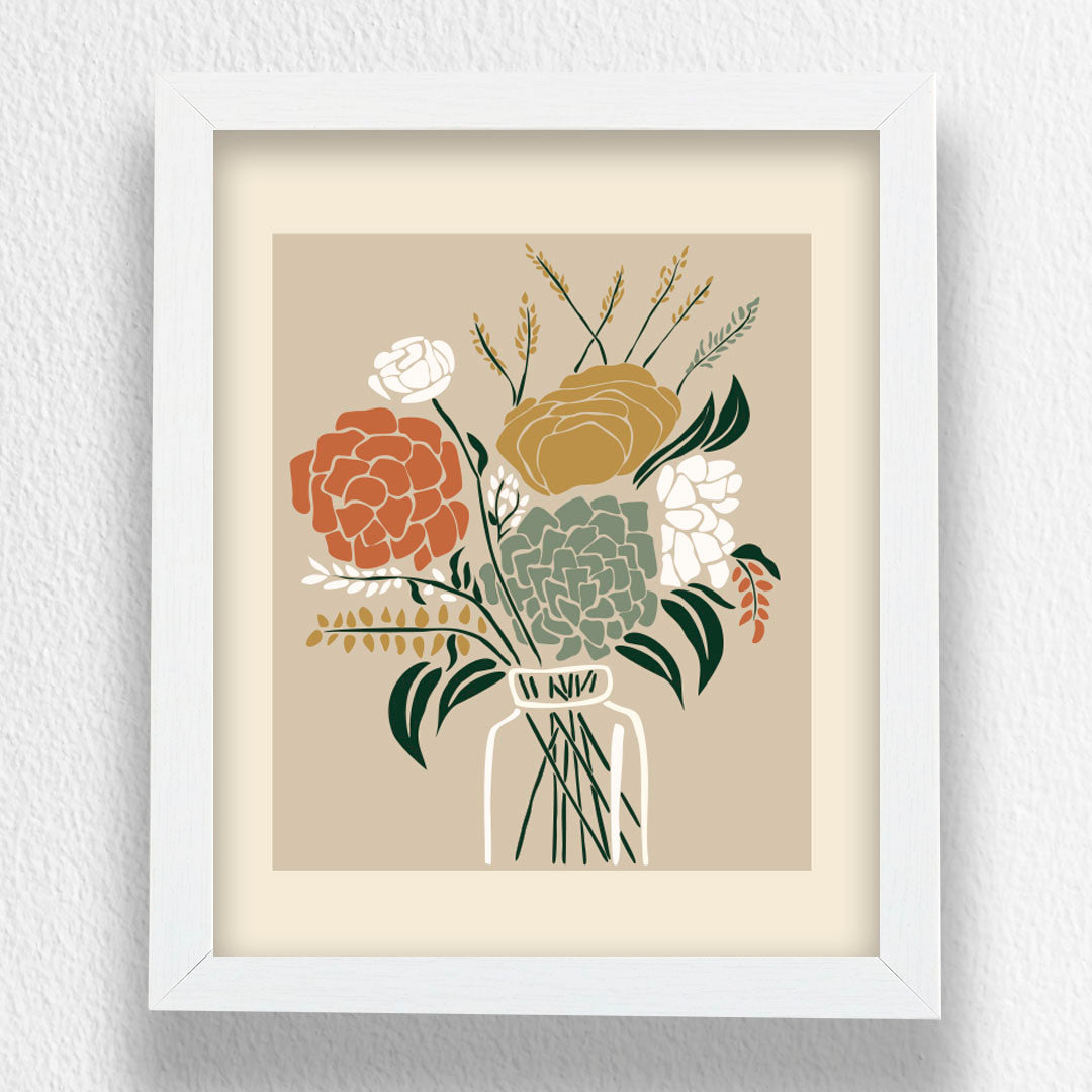 Trendy Floral - Art Frame