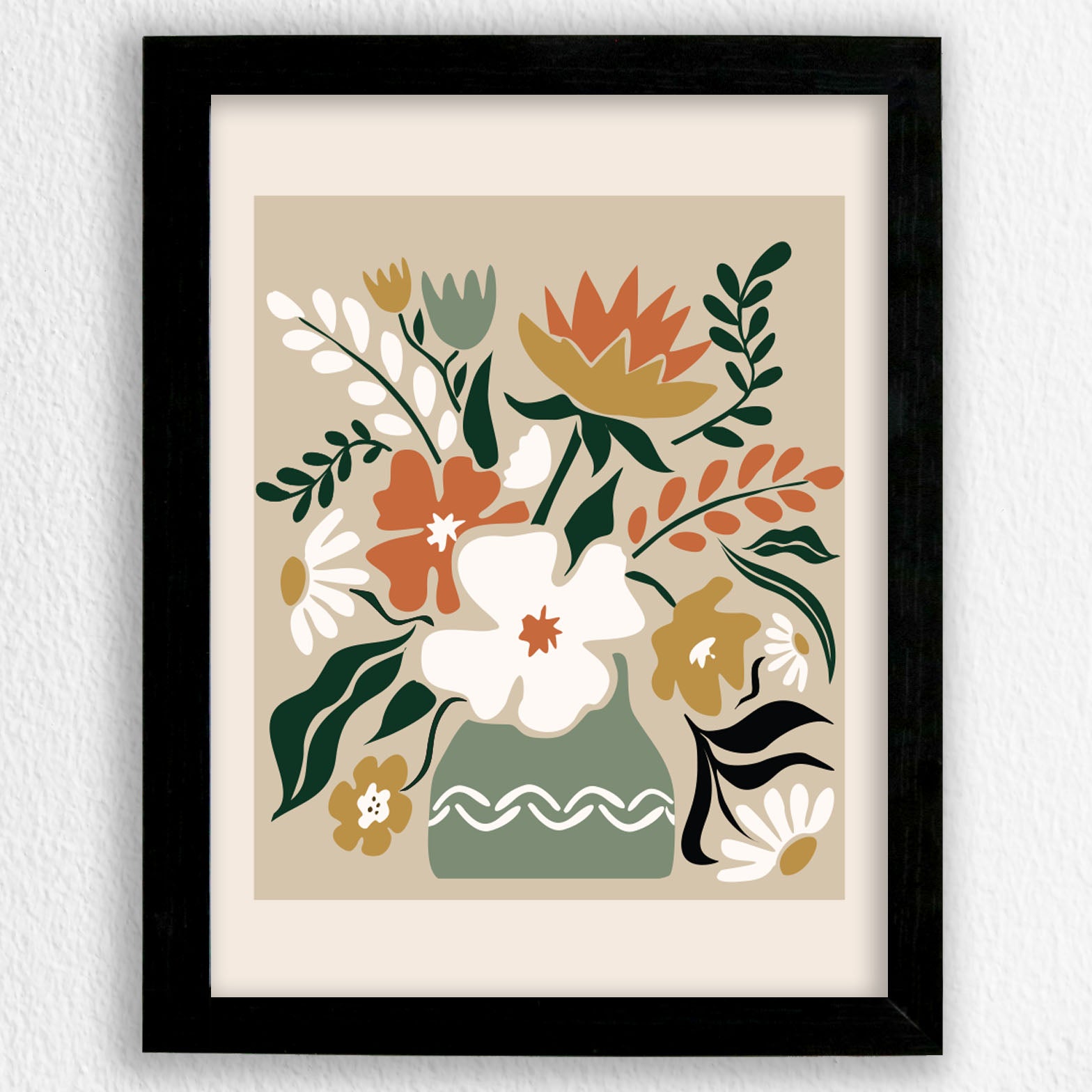 Abstract Floral - Art Frame