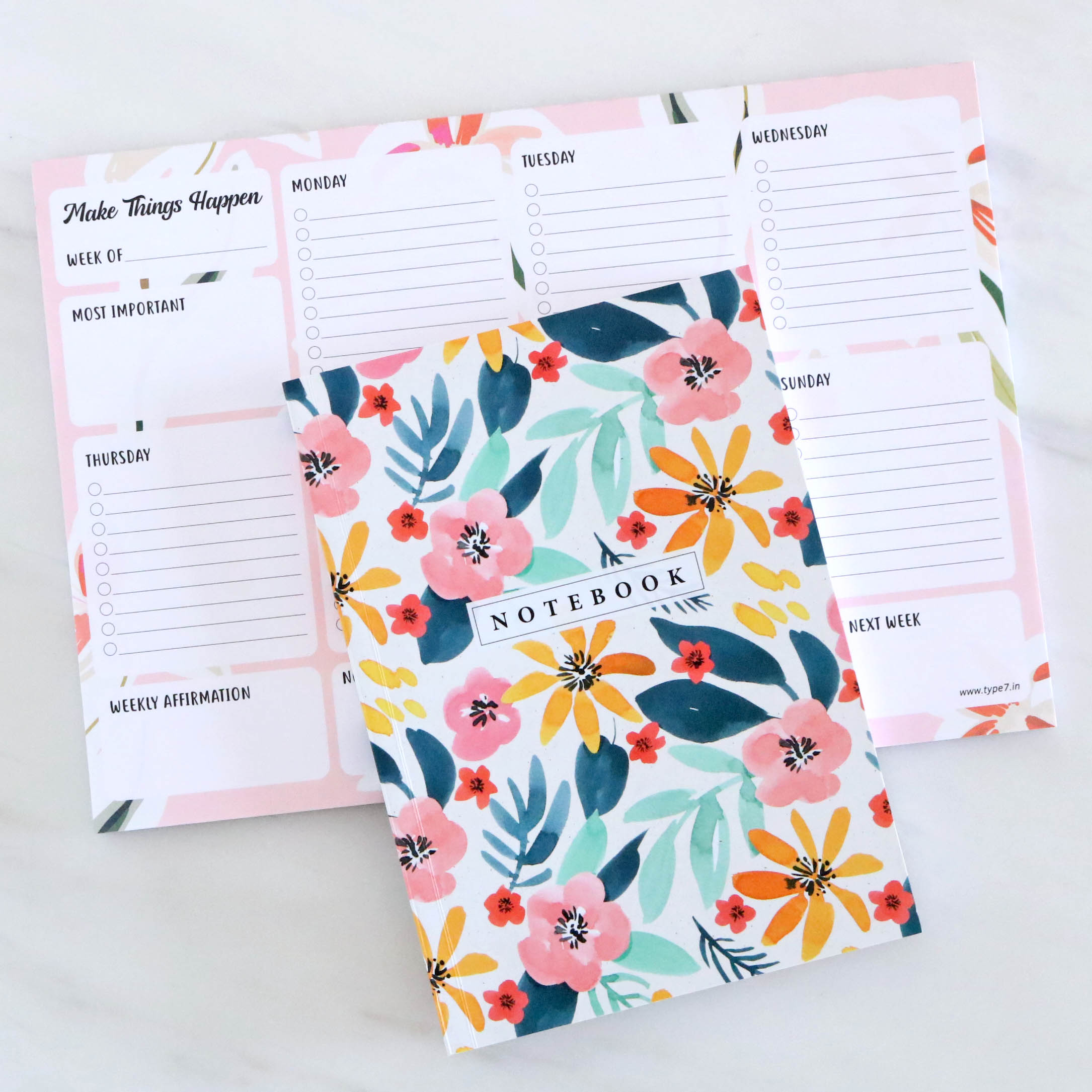 Make Things Happen & Notebook Combo