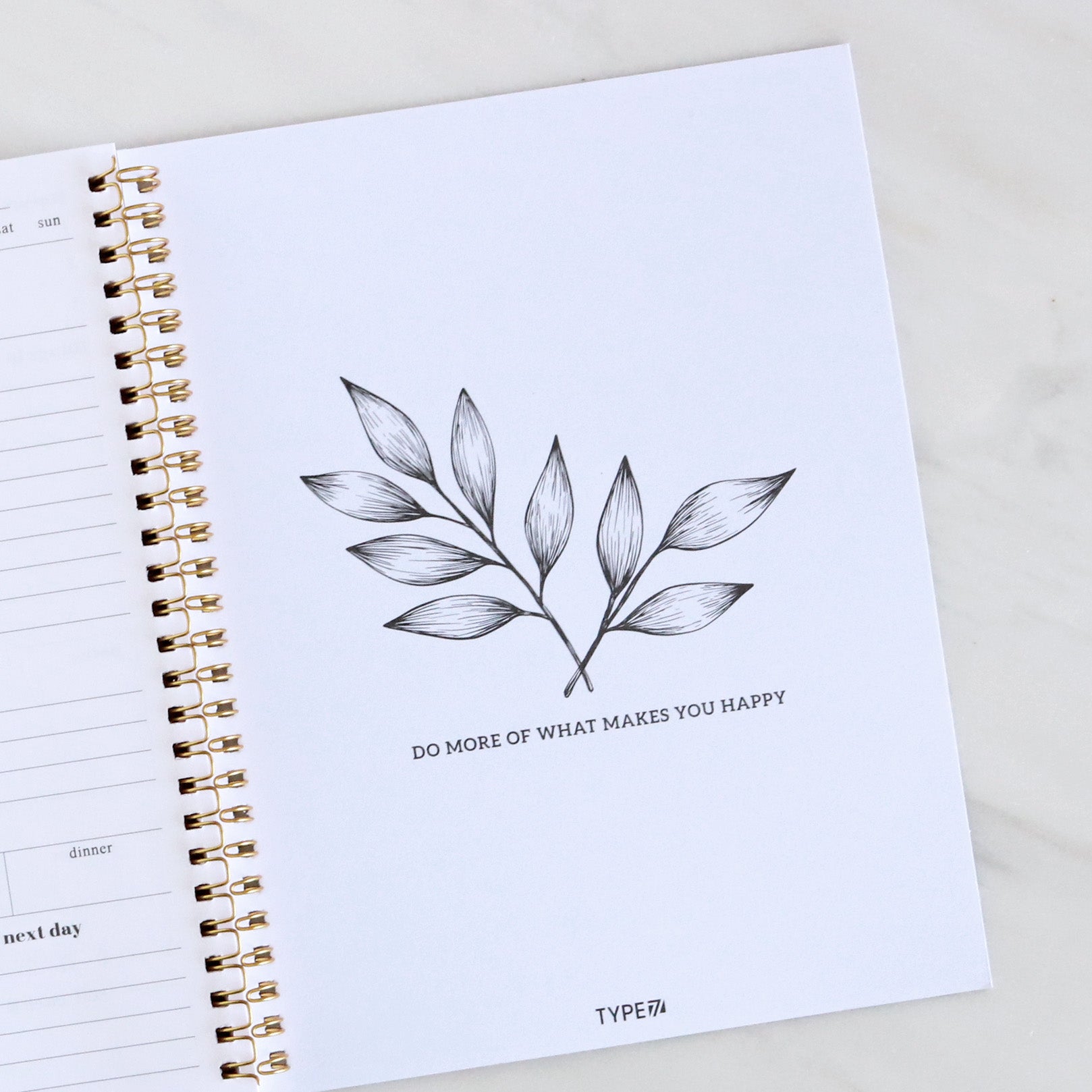 Set of 2 Day Planners - Own The Day & Summer Garden