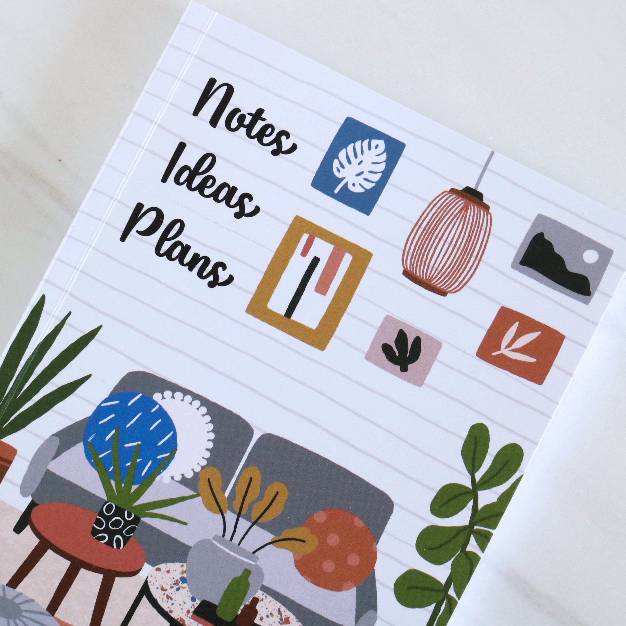 Set of 2 Notebooks - Living Room & Blooming Day