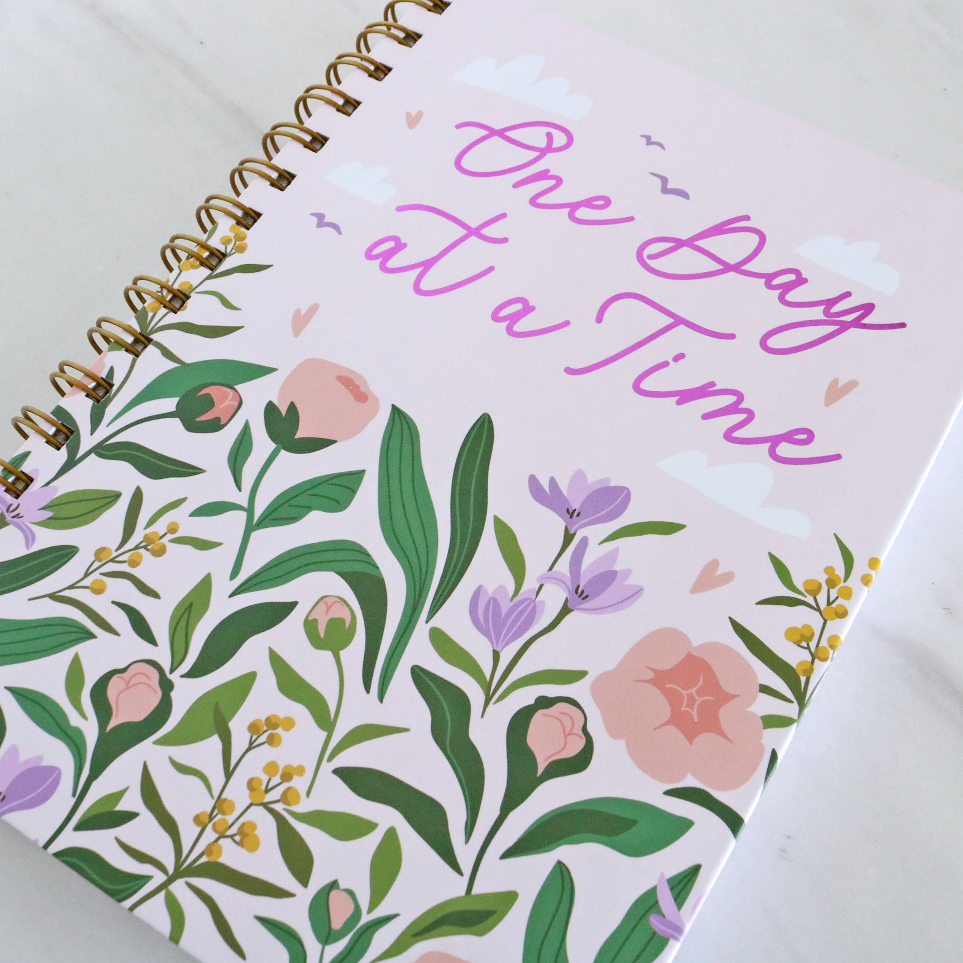 One Day At A Time - Undated Daily Planner