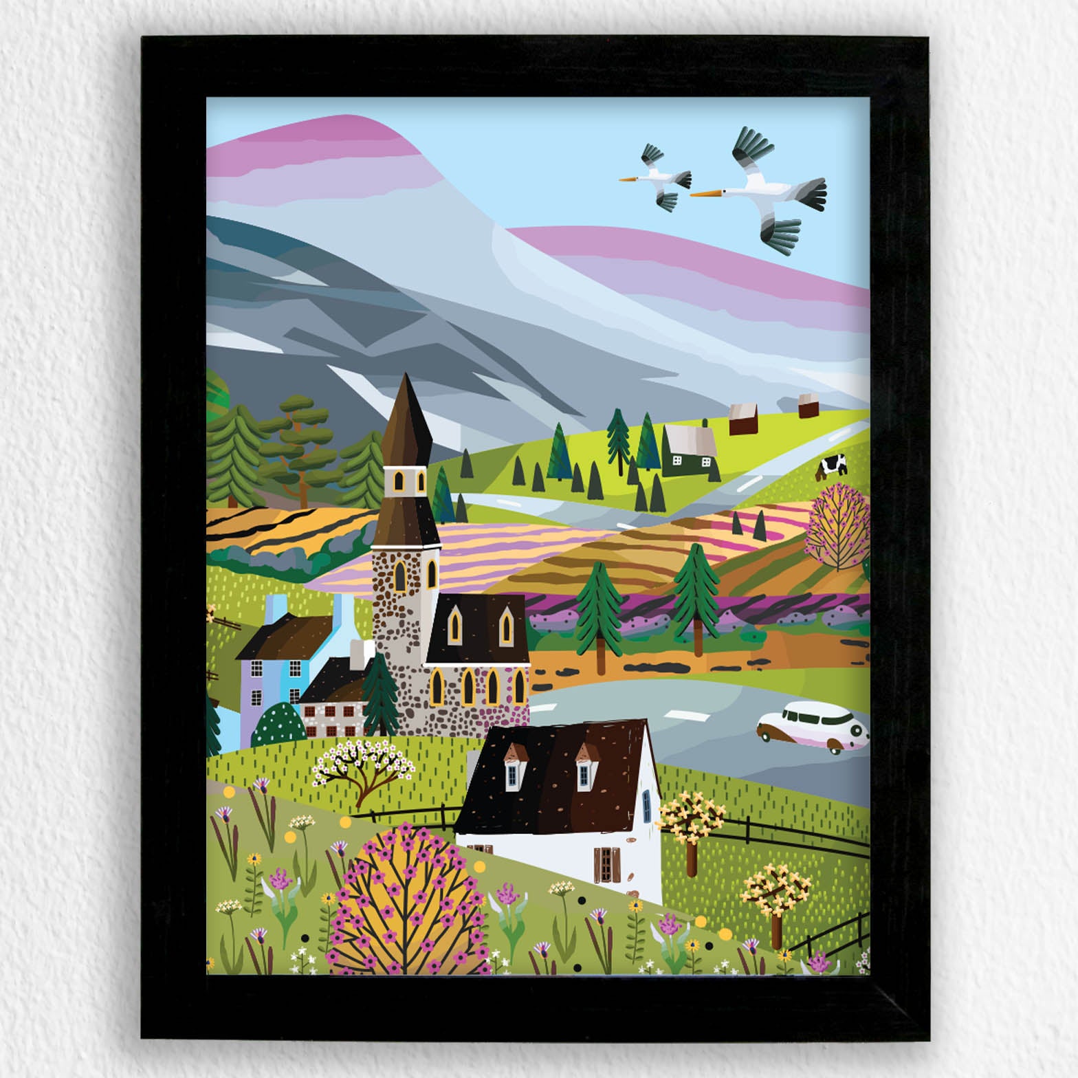 Rolling Hills - Art Frame