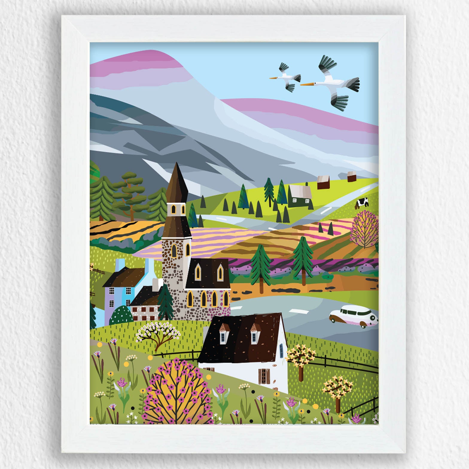 Rolling Hills - Art Frame