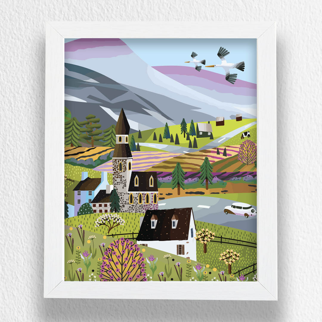 Rolling Hills - Art Frame