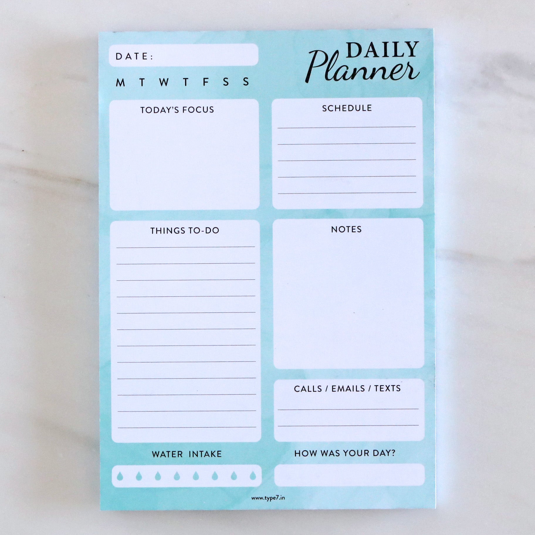 Set of 2 Day Organiser - Plan Your Day Away