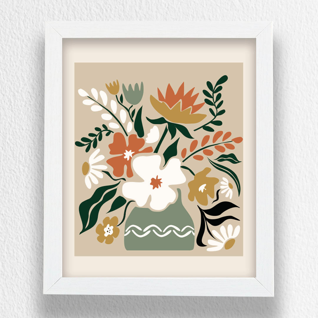 Abstract Floral - Art Frame