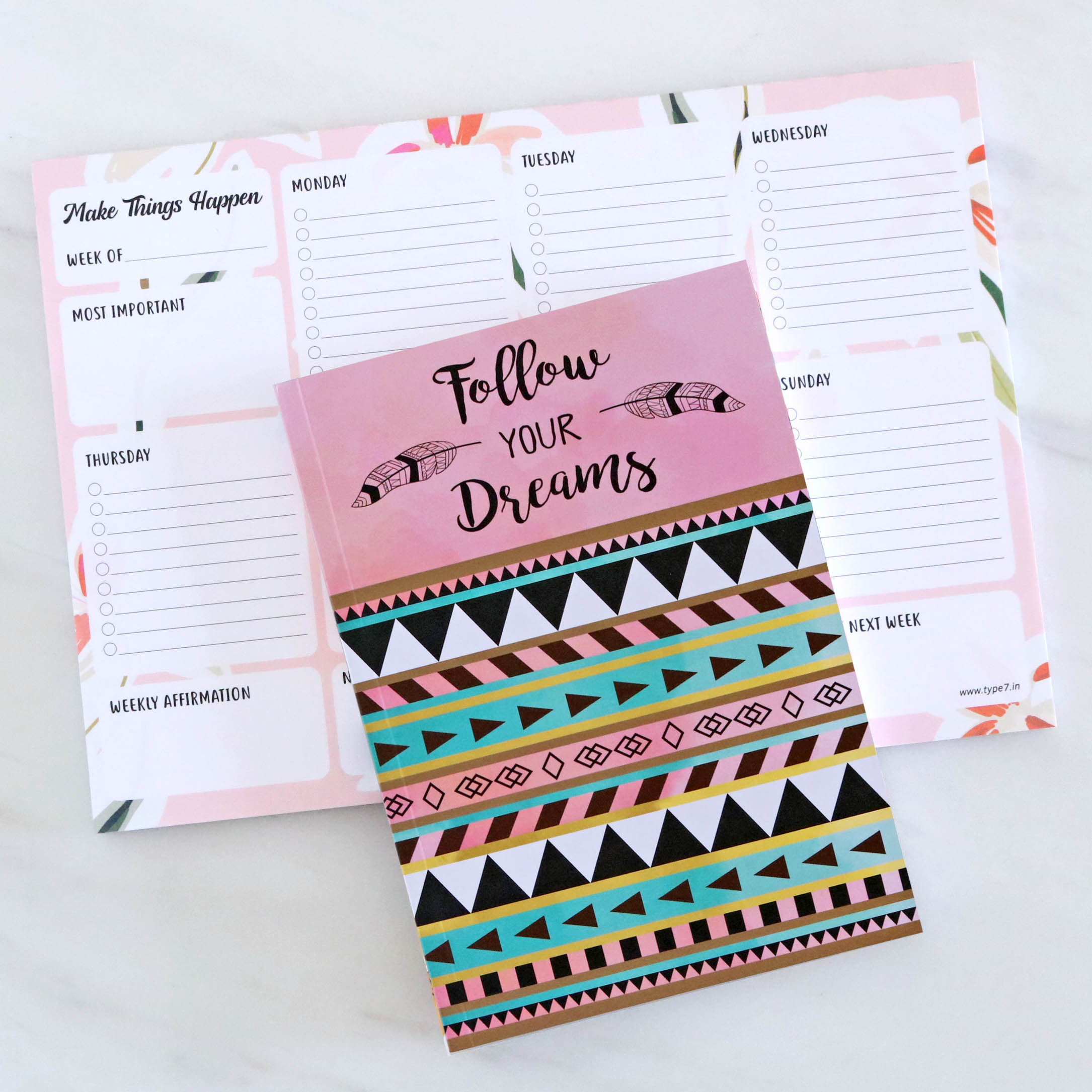 Make Things Happen & Notebook Combo