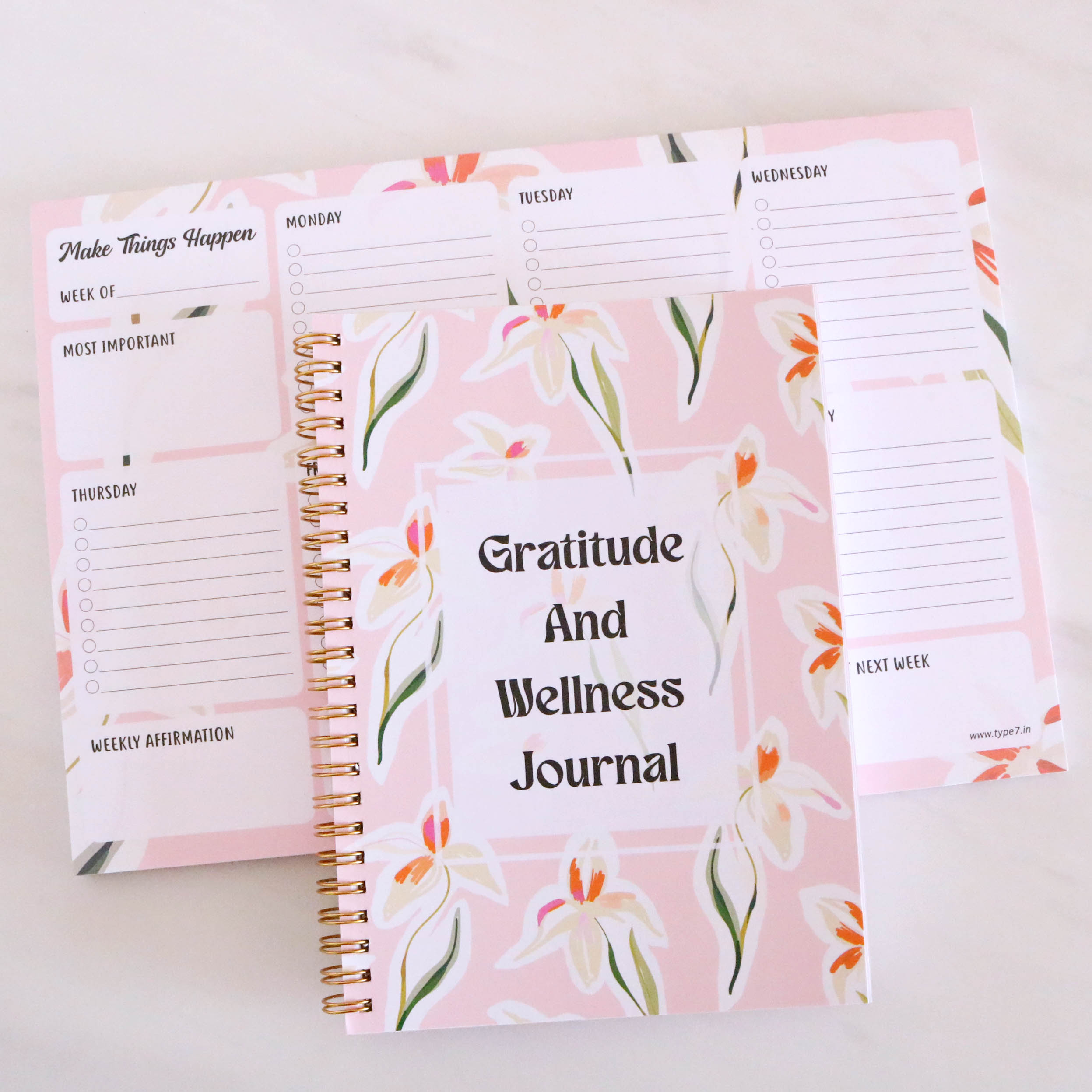 Make Things Happen & Gratitude Journal Combo