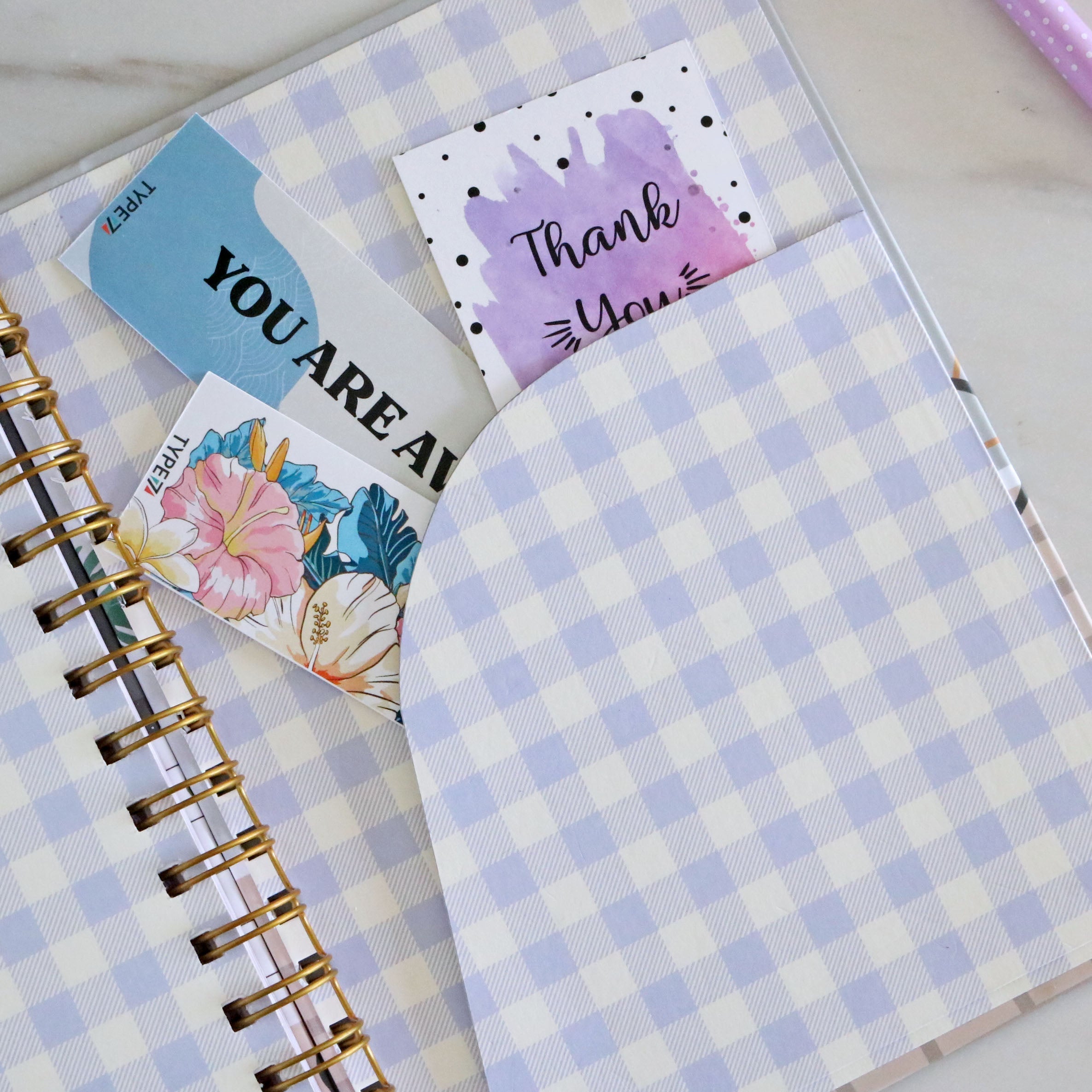 Set of 2 Undated Daily Planner - Let's Do This & It’s a Beautiful Day