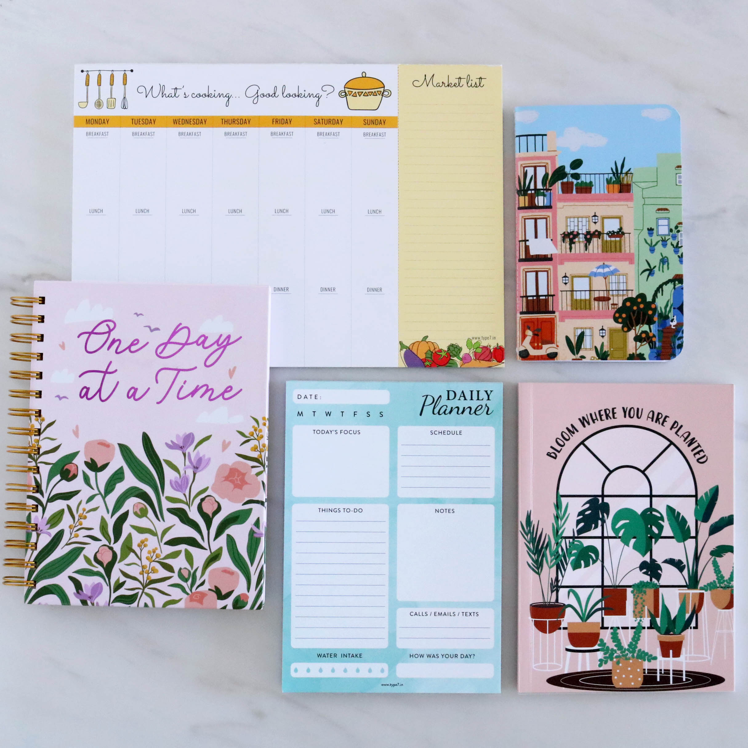 One Day At A Time - Ultimate Stationery Combo
