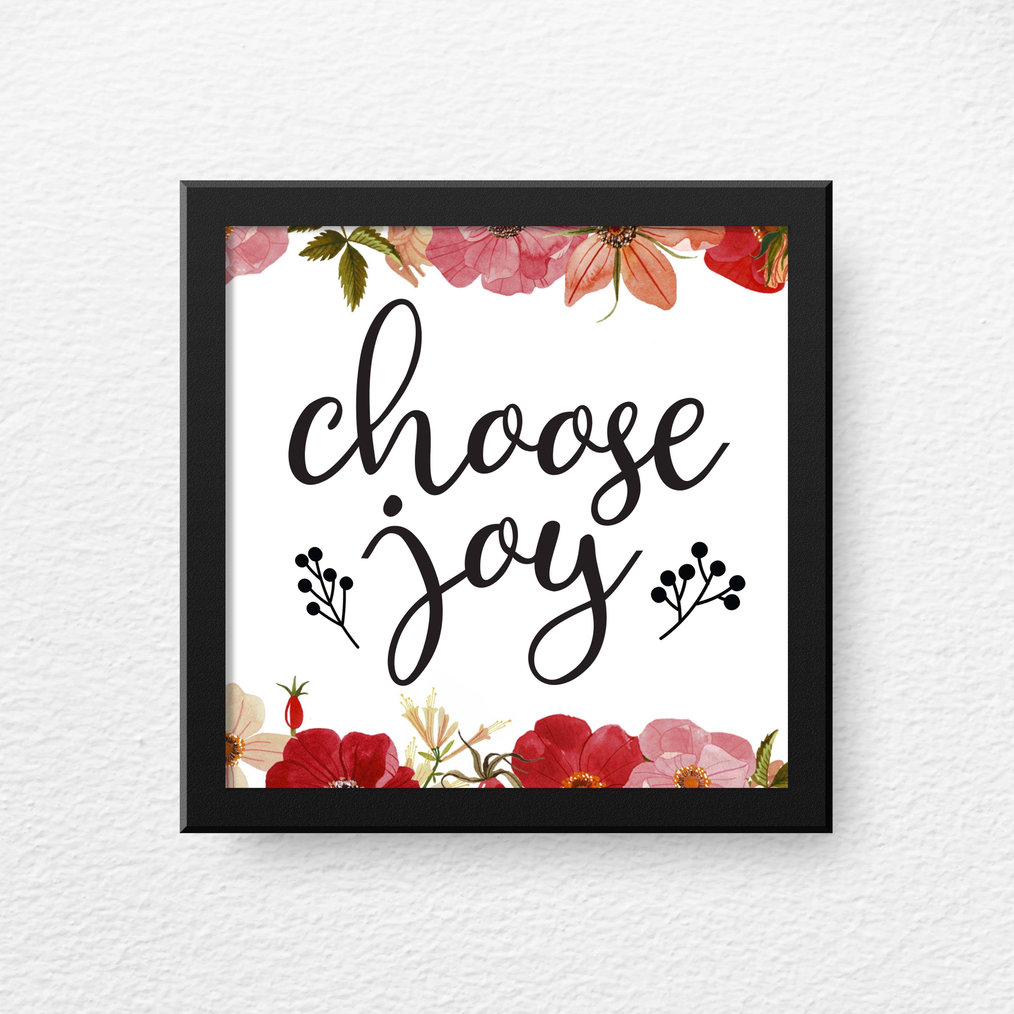 Set of 2 Art Frames - This Is Us & Choose Joy