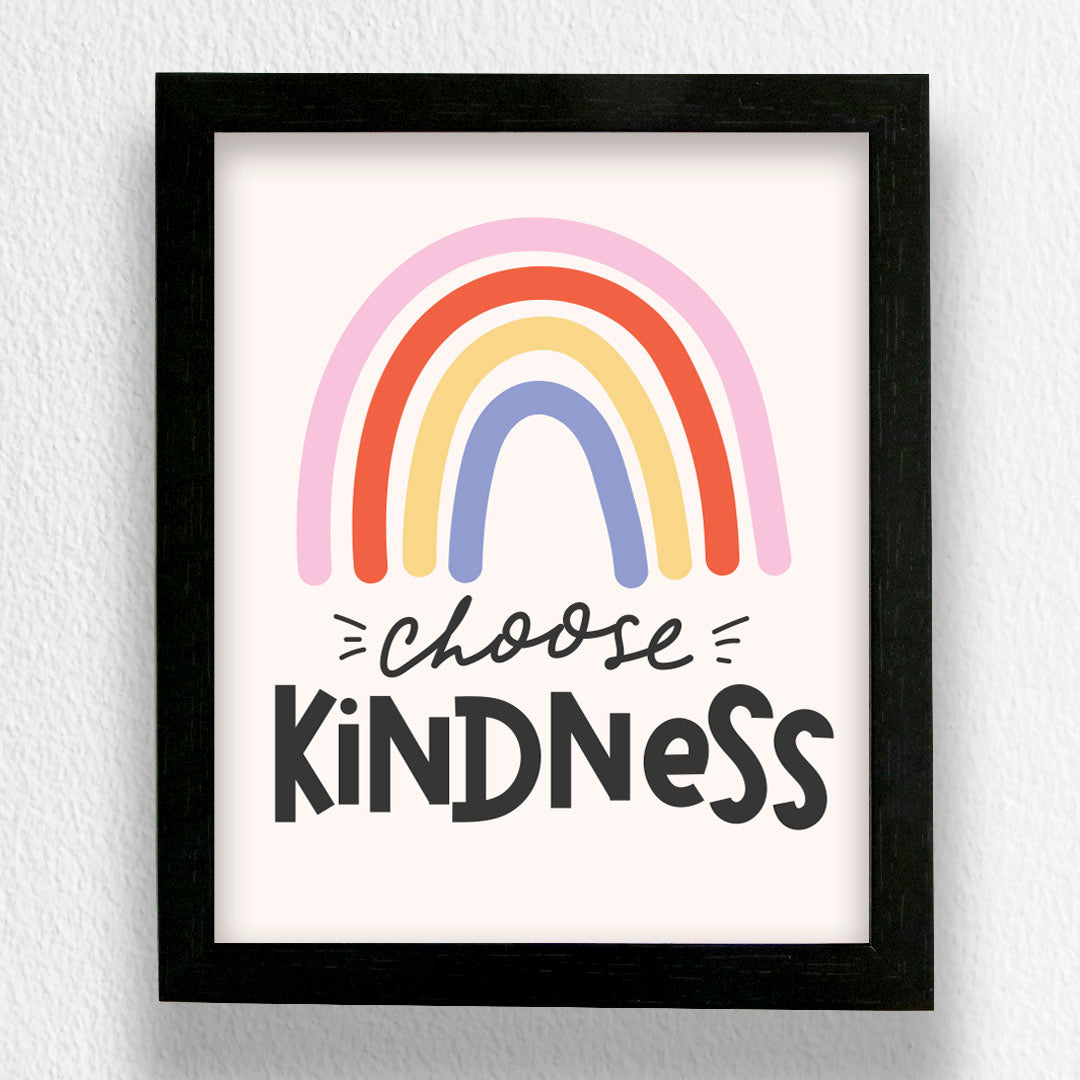 Set of 2 Art Frames - Choose Kindness & Pamper Yourself