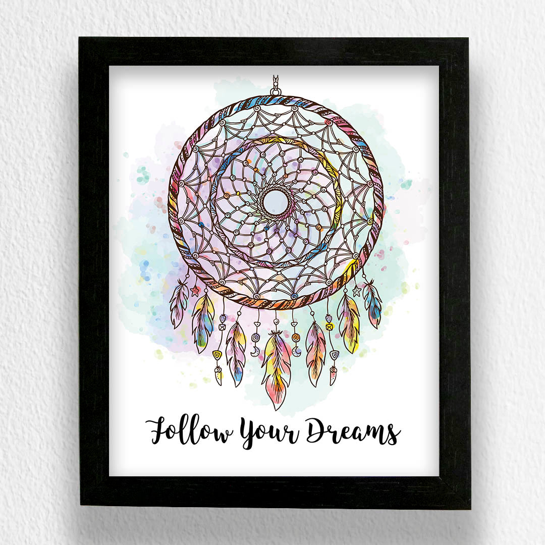 Art Frame-Dreamcatcher Follow Your Dreams