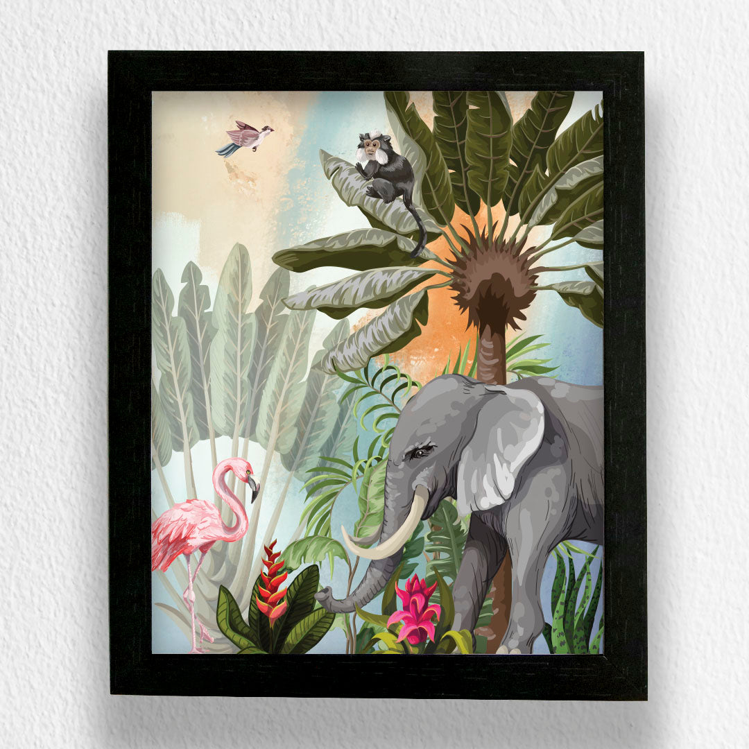 Into The Jungle - Art Frame
