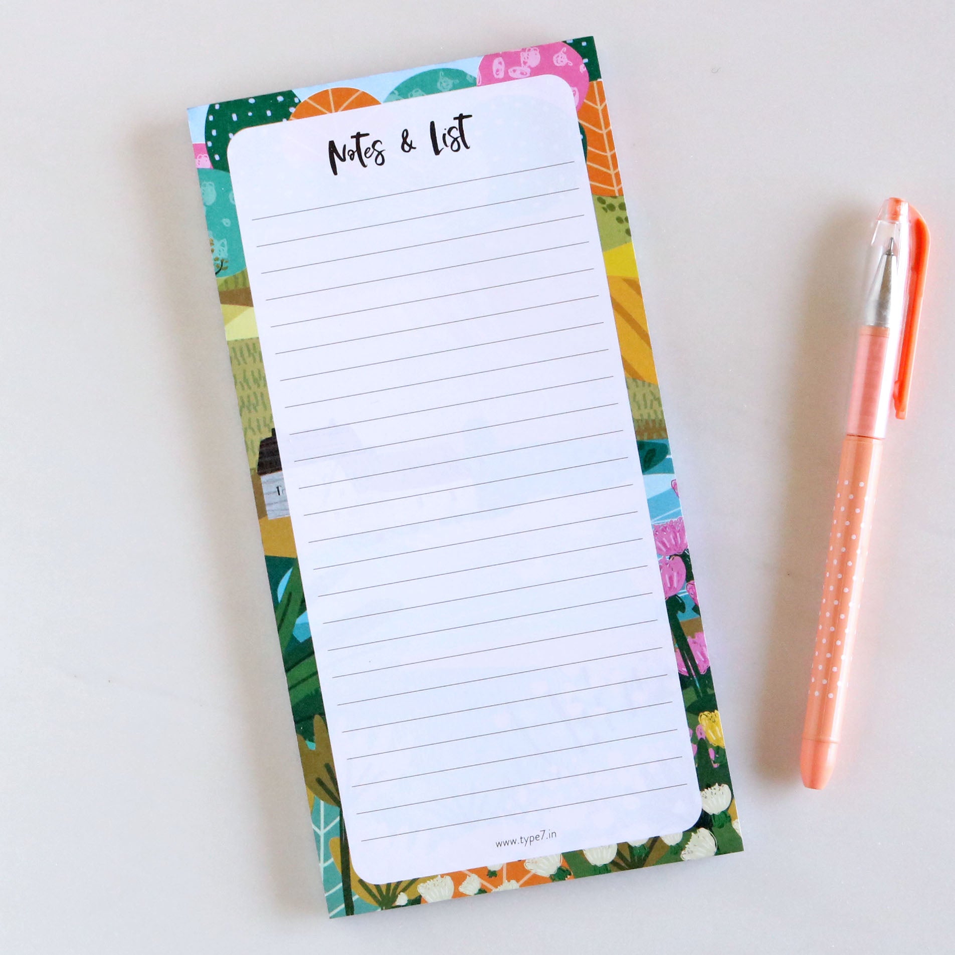 Set of 2 Notepads - Notes & List & Make Things Happen