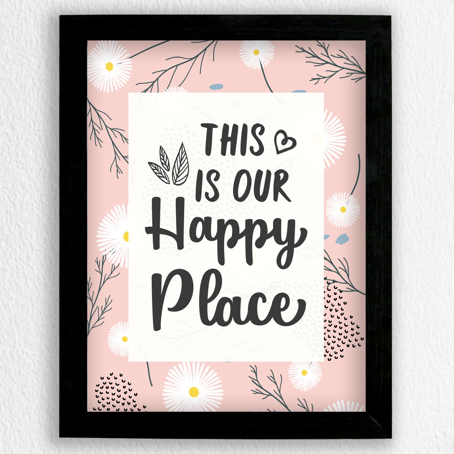 This Is Our Happy Place - Art Frame
